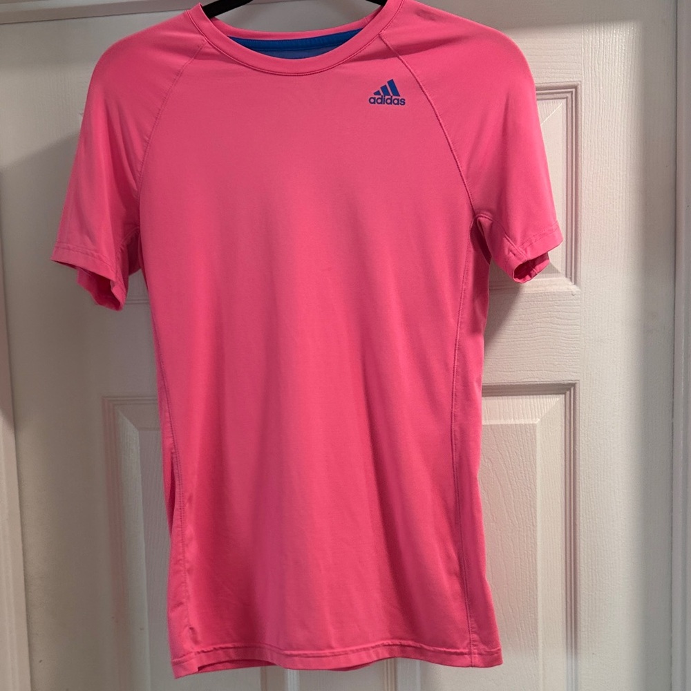 adidas Pink Short Sleeve Tee